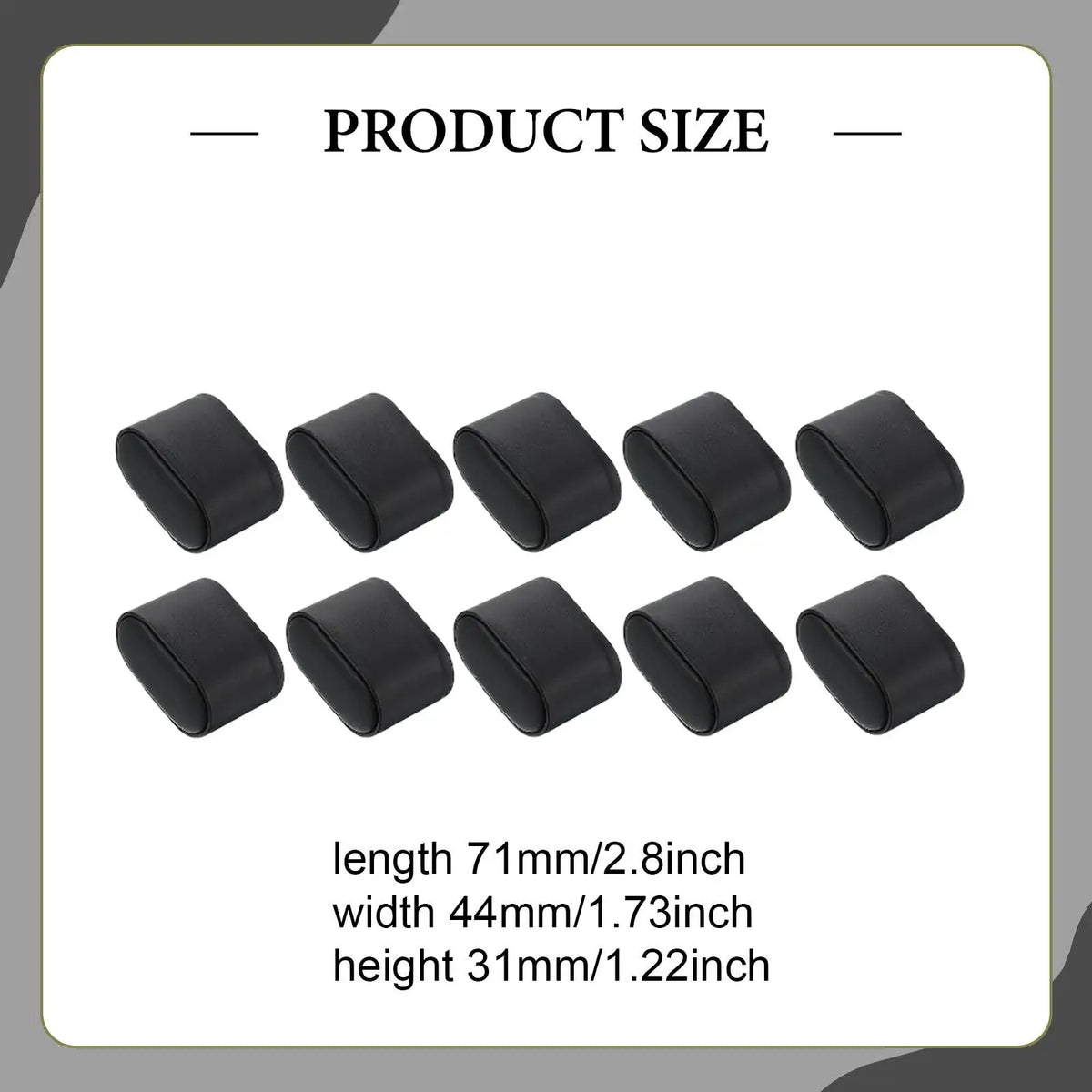 10Pcs Watch Pillows Non Scratch Watch Holder Bracelet Cushion Jewelry Display for Storage Jewelry Case Showcase Travel Retail
