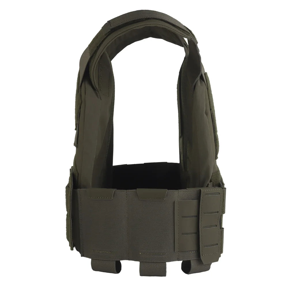 Tactical Sub-Zero Plate Carrier Airsoft Hunting Vest with MultiCaliber 9MM 6Pcs Long Mag/5.56 Triple Magazine Pouch