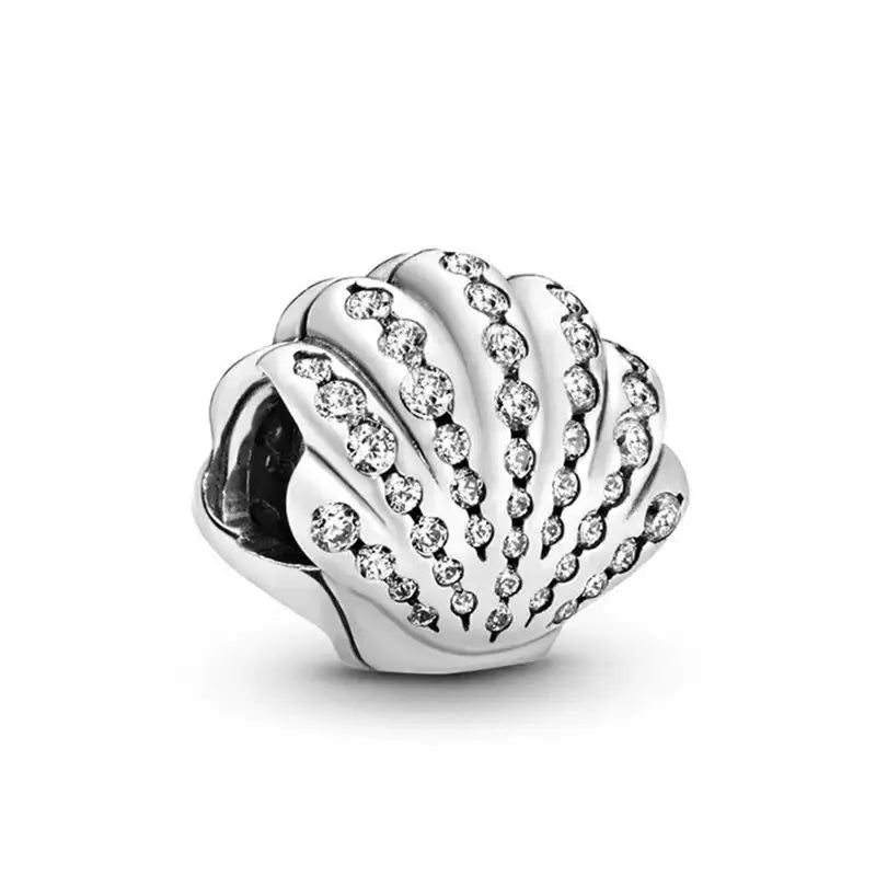 Hot Sale 100% 925 Sterling Silver Fashion Ocean Animal Fish Starfish Seahorse Beads Ladies DIY Elegant Fine Jewelry Gifts