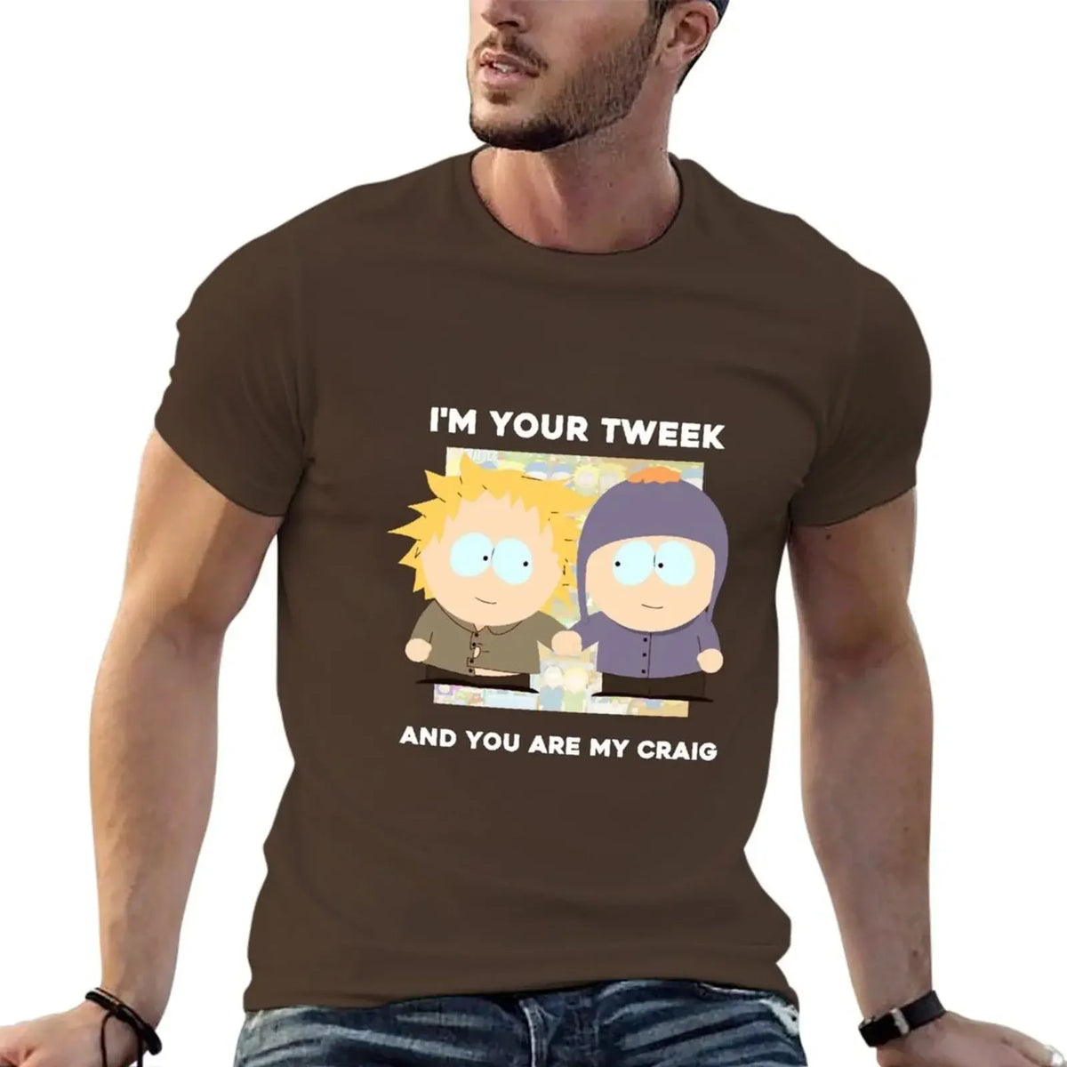 I'm your Tweek and you are my Craig T-Shirt plus size tops sweat blue archive big and tall t shirts for men