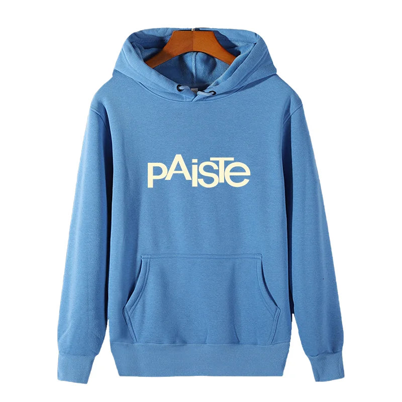 Paiste Cymbals Sounds Gongs Music graphic Hooded sweatshirts winter thick sweater cotton essentials fleece hoodie Men's clothing