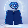Children's swimming trunks boys swimming trunks boxer small and medium-sized children's swimsuit fat treasure training quick-drying swimsuit suit wholesale - stoutforge
