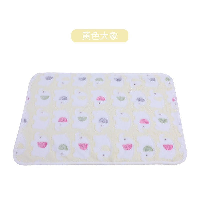 Cross-border pet blanket mat cat and dog flannel blanket autumn and winter warm blanket pet sleeping mat wholesale - stoutforge
