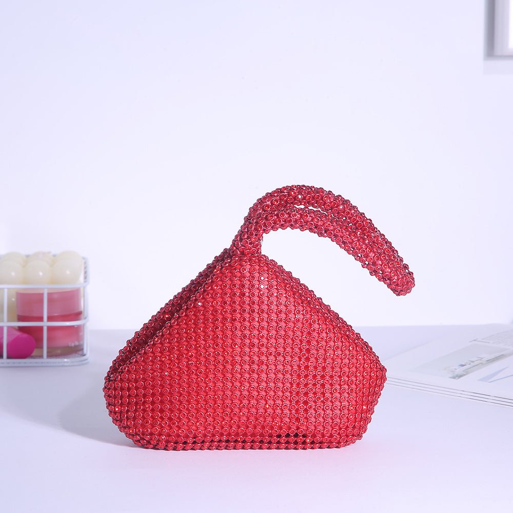 Cross-border Rhinestone Clutch Fashion Portable Cosmetic Bag Mine Bag Women's European and American Style Evening Bag Handbag - stoutforge