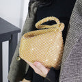 Cross-border Rhinestone Clutch Fashion Portable Cosmetic Bag Mine Bag Women's European and American Style Evening Bag Handbag - stoutforge