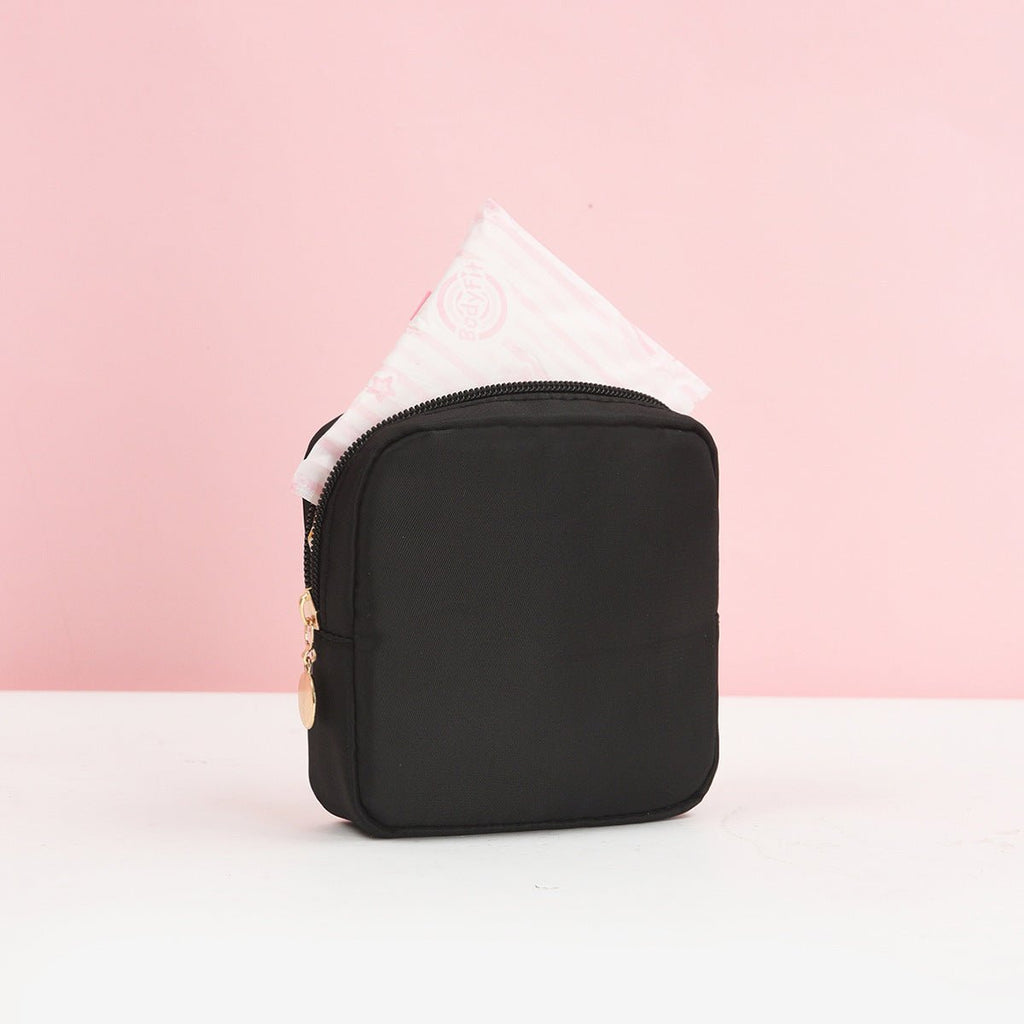 Cross-border Sanitary Napkin Storage Bag Auntie Napkin Carry-on Storage Bag Large Capacity Sanitary Napkin Monthly Small Bag Auntie Napkin Bag - stoutforge