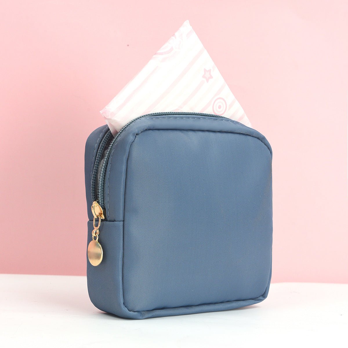 Cross-border Sanitary Napkin Storage Bag Auntie Napkin Carry-on Storage Bag Large Capacity Sanitary Napkin Monthly Small Bag Auntie Napkin Bag - stoutforge