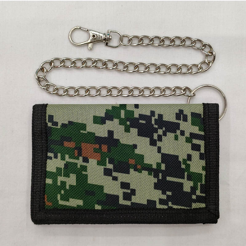 Factory Folding Waterproof Men's Wallet Outdoor Chain Anti-theft Money Bag Tactical Storage Waistband Wallet in stock - stoutforge