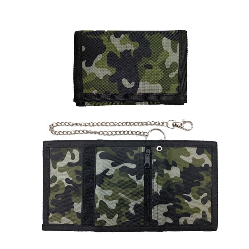Factory Folding Waterproof Men's Wallet Outdoor Chain Anti-theft Money Bag Tactical Storage Waistband Wallet in stock - stoutforge