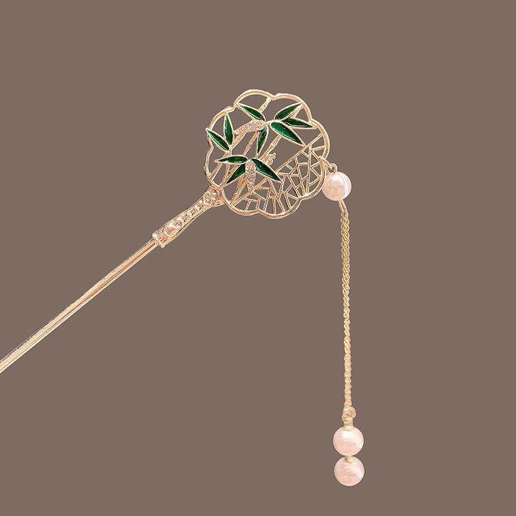 Hair Hairpin Collection Antique Temperament Disc Hair Hairpin Now New Chinese Style High-end Hanfu Accessories Hair Hairpin Headwear Hair Accessories for Women - stoutforge