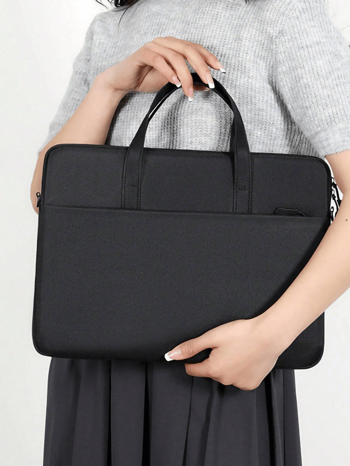 New Fashionable and Thin Liner Bag Hand-Held Liner Bag 14inch 13inch Shoulder Laptop Bag Gift Bag - stoutforge